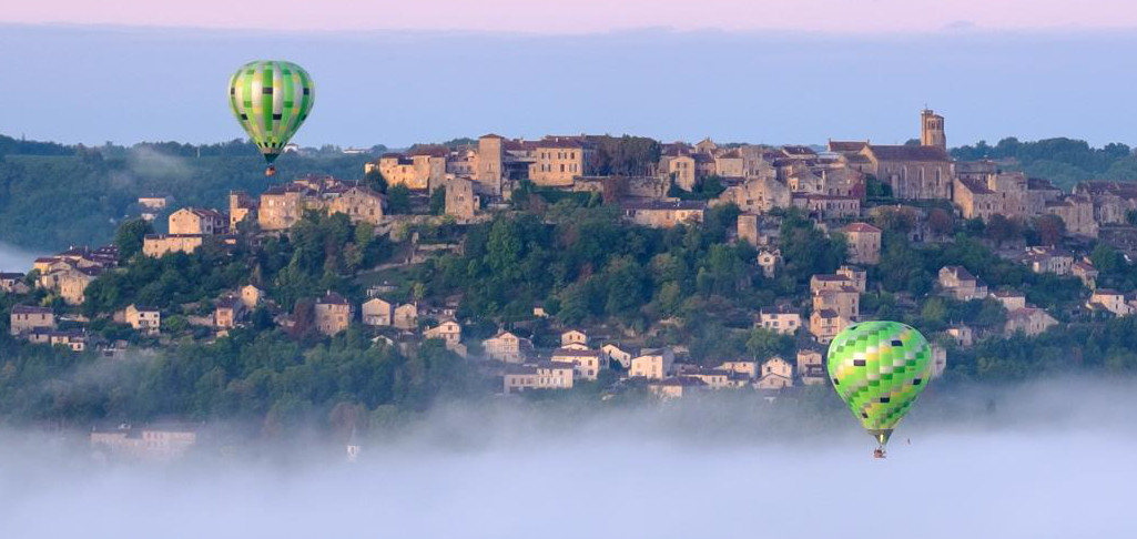 Vol en montgolfière Saint Antonin Noble Val